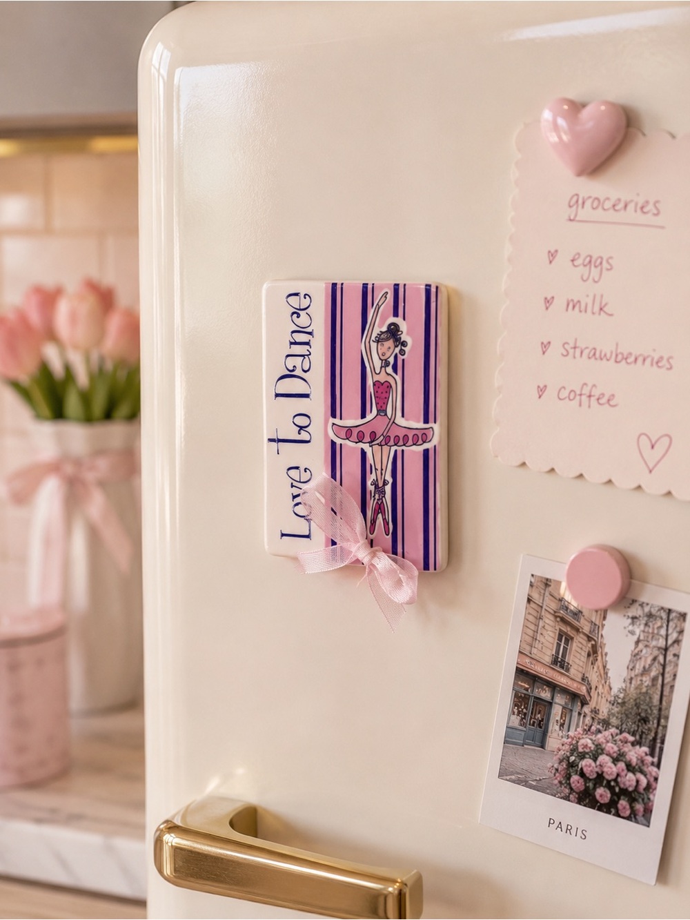CERAMIC DANCE MAGNET - Picture 3 of 3